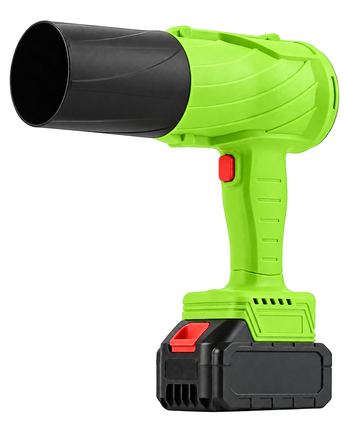 Green cordless handheld blower